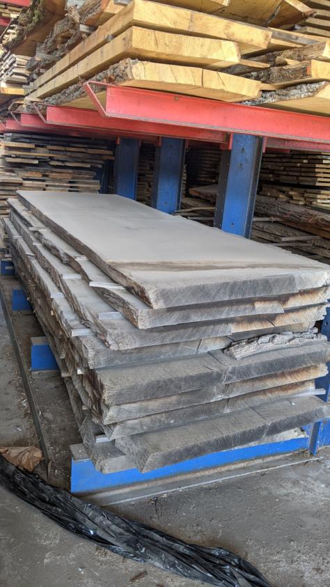 BOOMSTAM EIKEN TAFELBLADEN