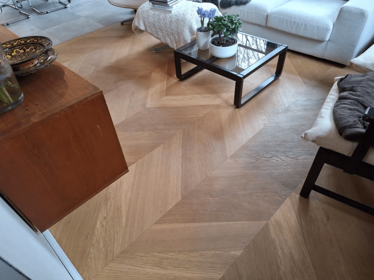 Hongaarse punt eik toplaag 4 mm