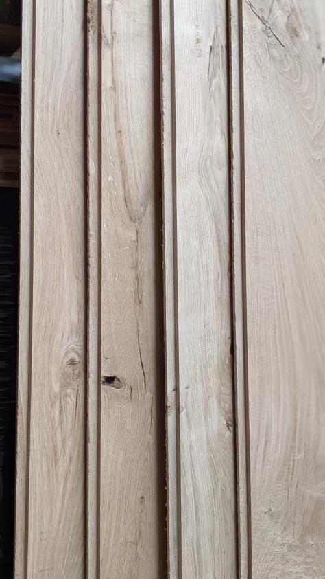 Eiken planken voor buiten.