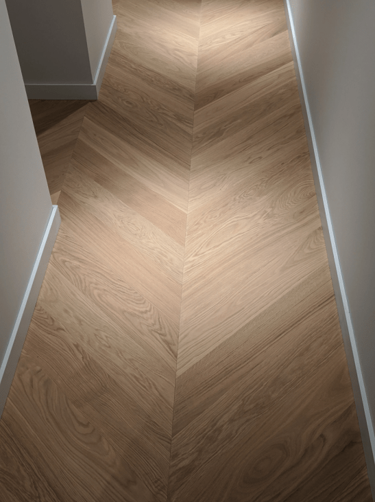 Hongaarse punt eik toplaag 4 mm